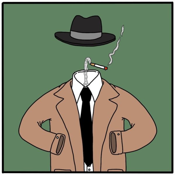 Невидимка мультяшный