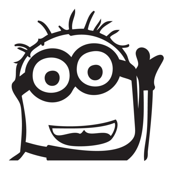 Наклейки на авто Миньоны