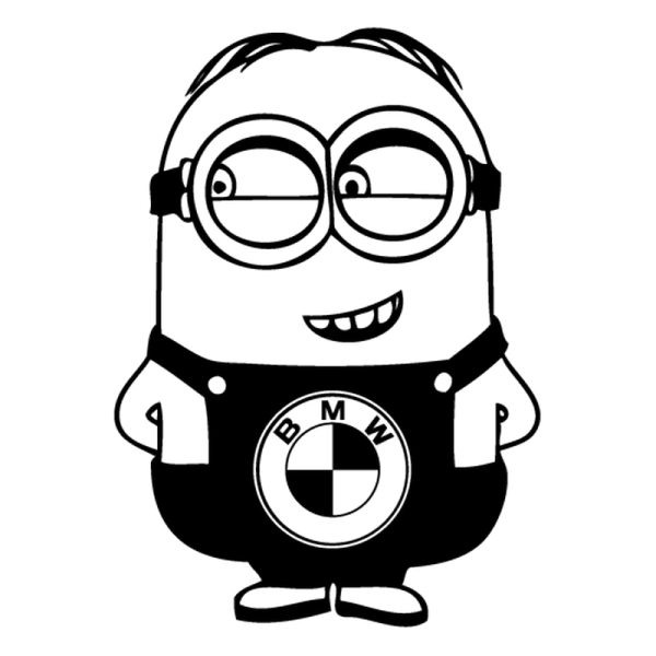 Миньон черно белый
