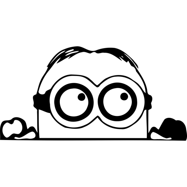 Миньон трафарет