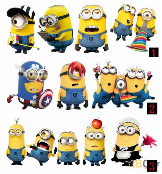 Стикеры Миньоны