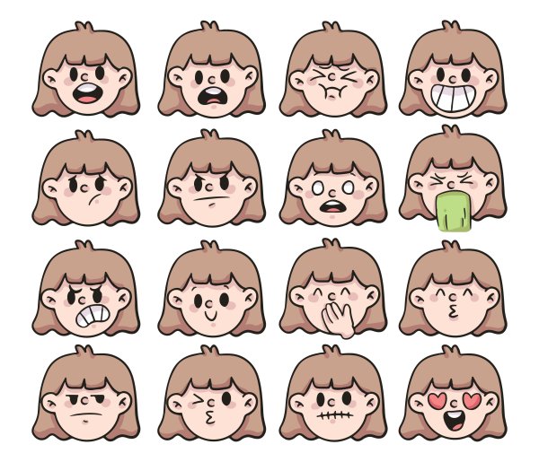 Мордочки эмоции