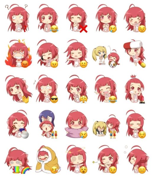 Анимешные Стикеры