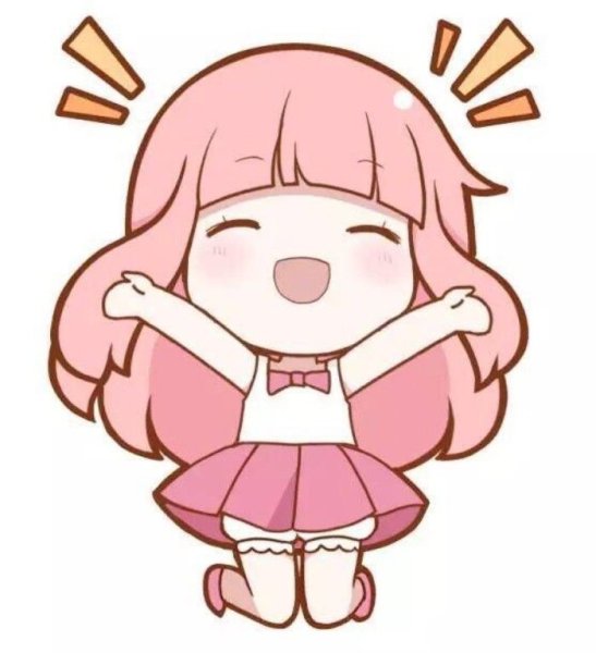 Милые анимешные Стикеры