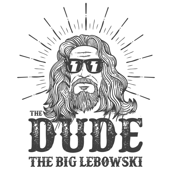 Наклейка большой Лебовски