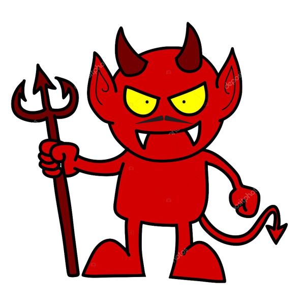 Дьявол мультяшный