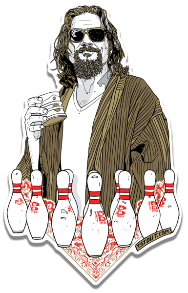 Большой Лебовски чувак арт