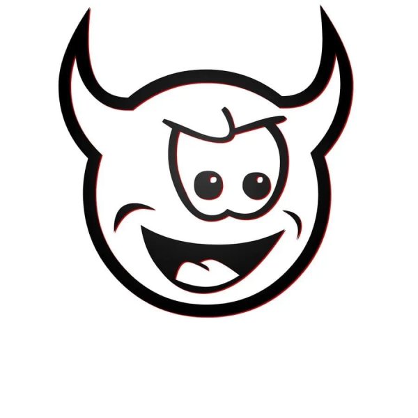 Чертик рисунок