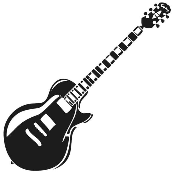 Электрогитара стикер