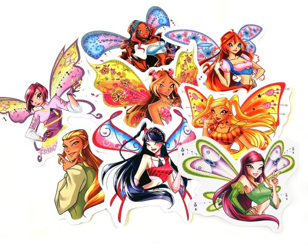 Наклейки Винкс