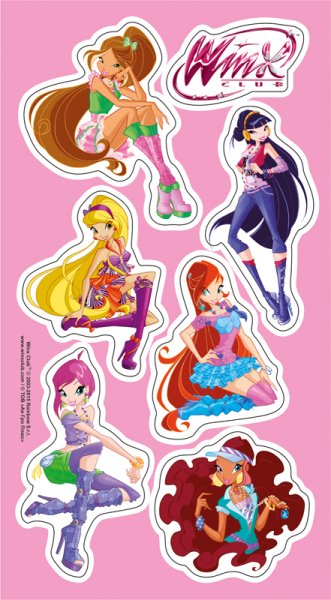 Наклейки Винкс