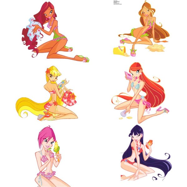 Наклейки Винкс