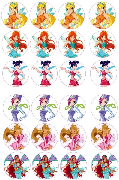 Символы фей Винкс