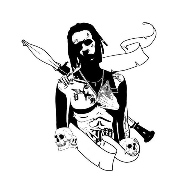 Кизару рисунок карандашом