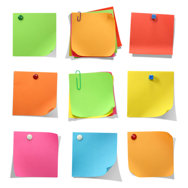 Цветные Стикеры на доске