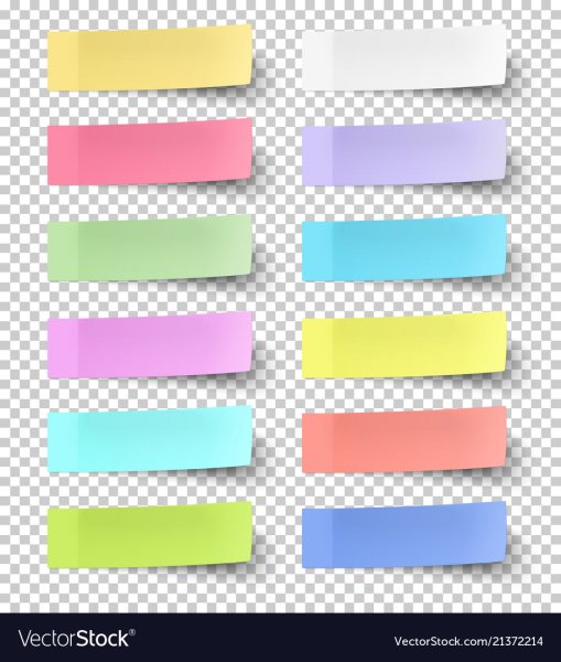 Цветные Стикеры фон