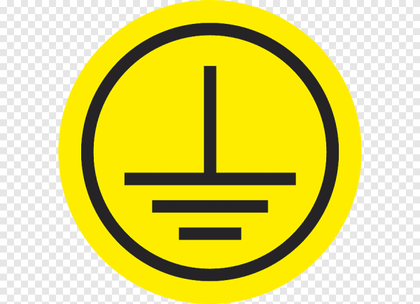 Знак заземления 30х30 IEK арт.4476э