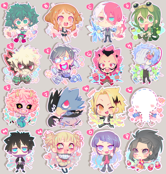 Чиби Стикерс
