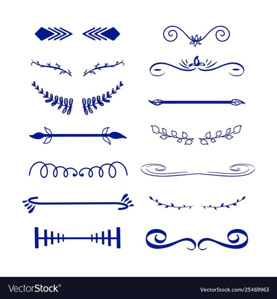 Разделитель вектор современный