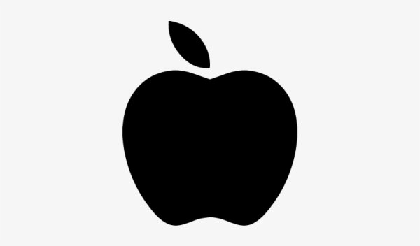 Apple logo transparent