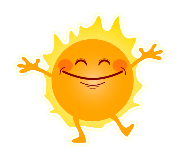 Солнце улыбка