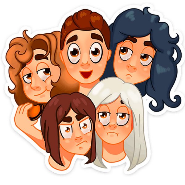 Стикеры Брайан Мапс