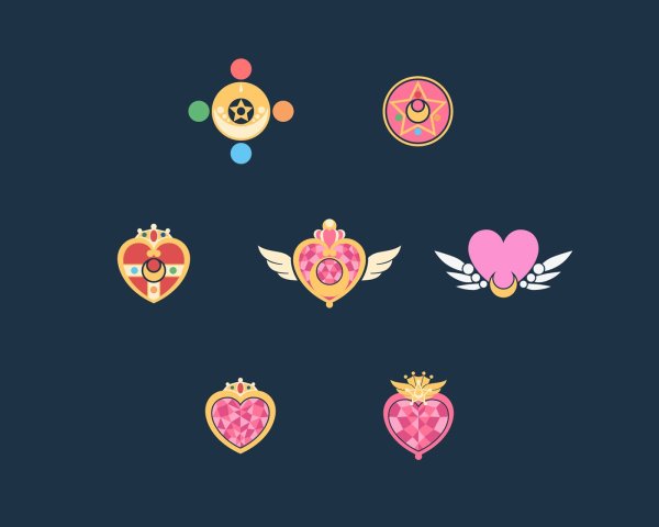 Иконки для айфона Сейлор Мун