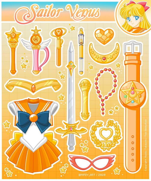 Ручка сейлормун Кристалл