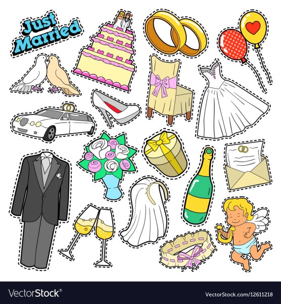 Стикеры свадьба