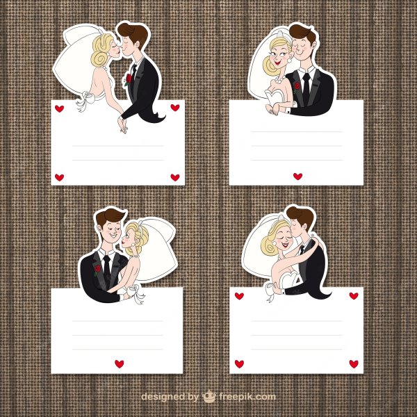 Наклейки на подарки на свадьбу