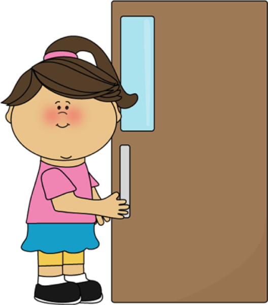 Ребенок за дверью