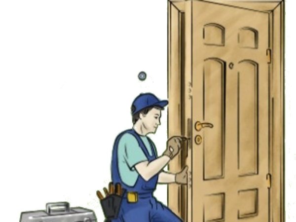 Вскрытие двери слесарь