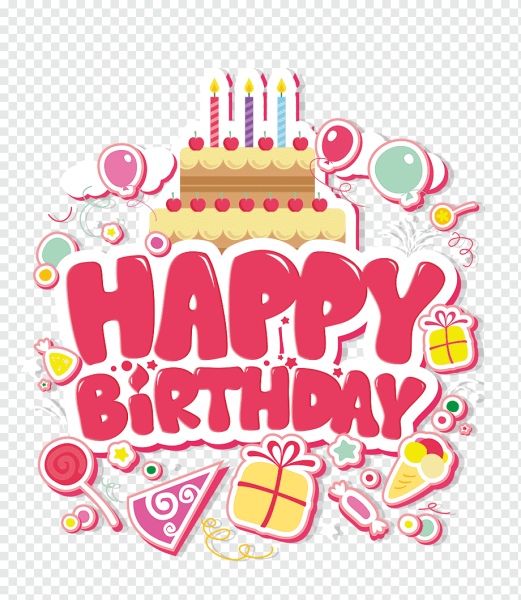 Стикеры с днём рождения