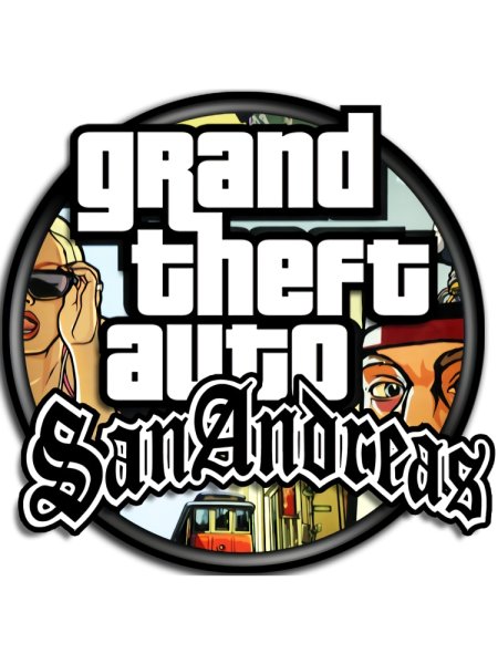 Значок игры Grand Theft auto San Andreas