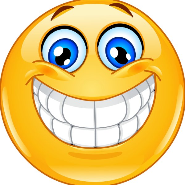 Смайлик улыбка