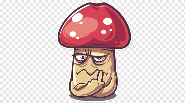 Гриб мультяшный