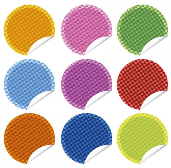 Круглые Стикеры