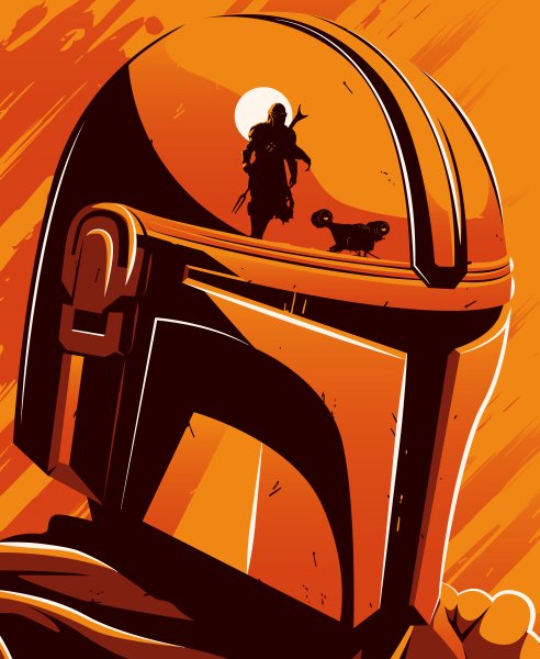 Мандалорец Постер