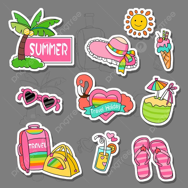 Чемодан на фоне пальм