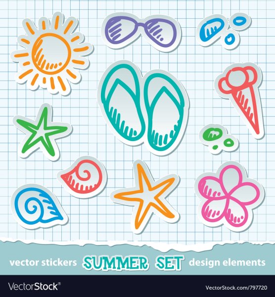 Стикеры отдых