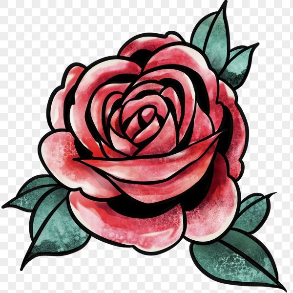 Красивые значки розы