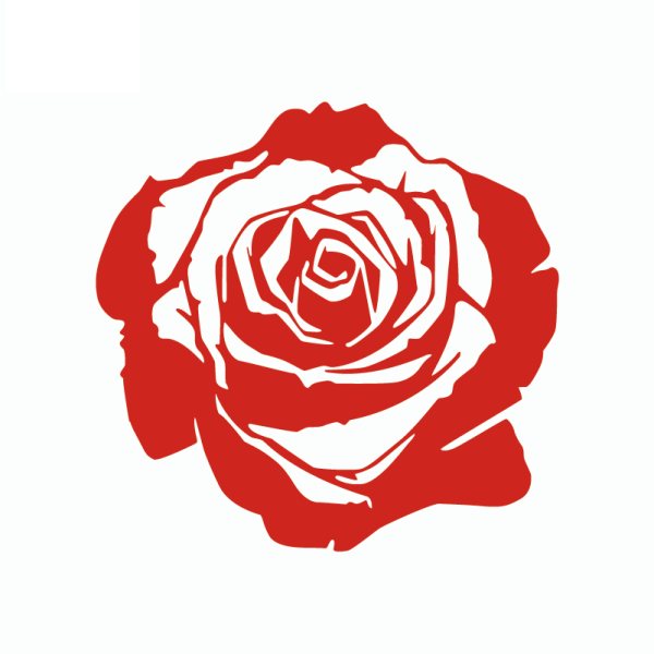 Трафарет "розы"