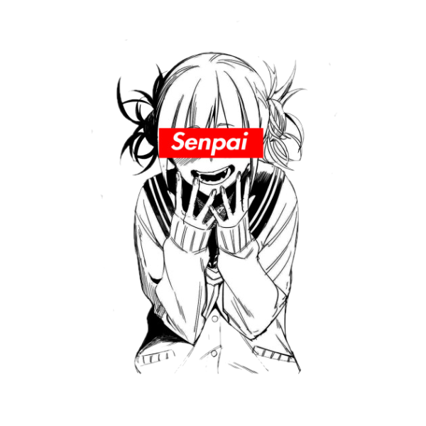 Семпай надпись