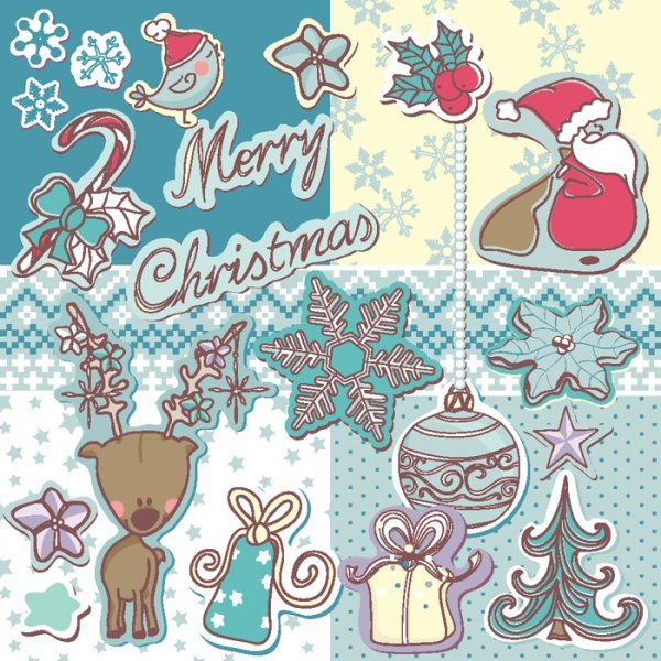 Christmas Stickers Printable
