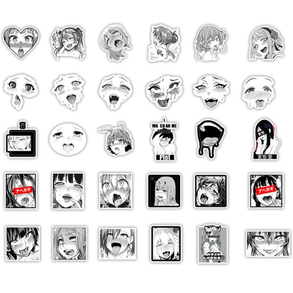 Аниме тату ахегао