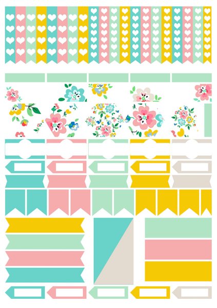 Наклейки для планера