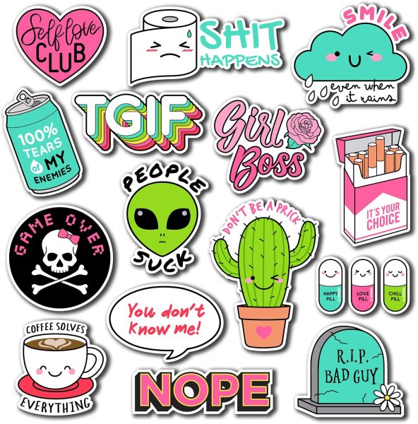 Крутые наклейки