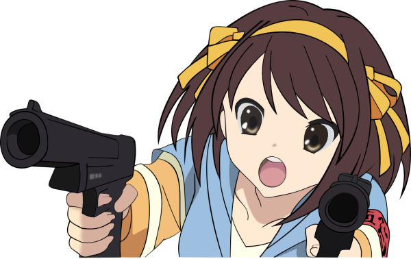 Харухи Судзумия Стикеры