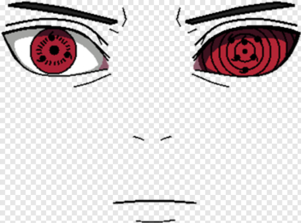 Глаза Саске Шаринган и риненган
