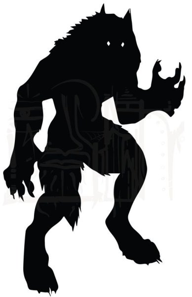 Оборотень силуэт